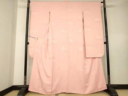 平和屋着物●豪華振袖　雲重ね地紋　虹色　正絹　逸品　AABL5462ck
