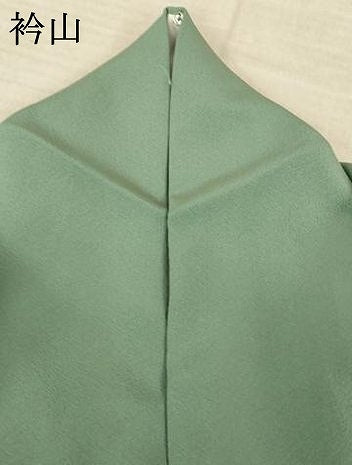 平和屋着物●上質な色無地　利休鼠色　正絹　逸品　AABL5466ck