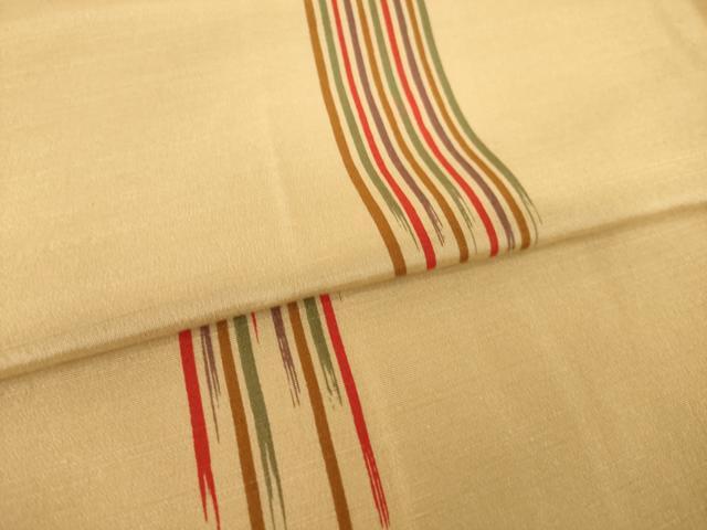 平和屋着物●長襦袢　無双仕立て　霞文　正絹　逸品　AABL5468ck