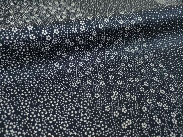 平和屋着物●上質な小紋　切嵌文　正絹　逸品　AABL5470ck