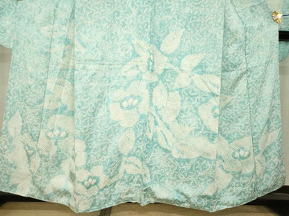 平和屋着物●豪華振袖　総絞り　花尽くし　正絹　逸品　AABL5475ck