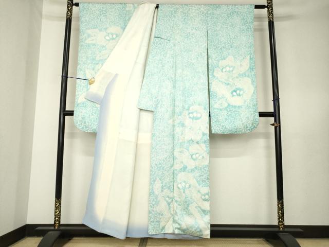 平和屋着物●豪華振袖　総絞り　花尽くし　正絹　逸品　AABL5475ck