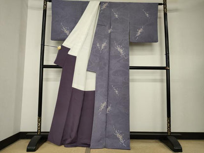 平和屋着物●訪問着　流水文　正絹　逸品　AABL5478ck