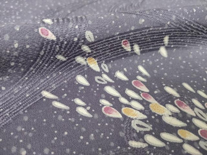 平和屋着物●訪問着　流水文　正絹　逸品　AABL5478ck