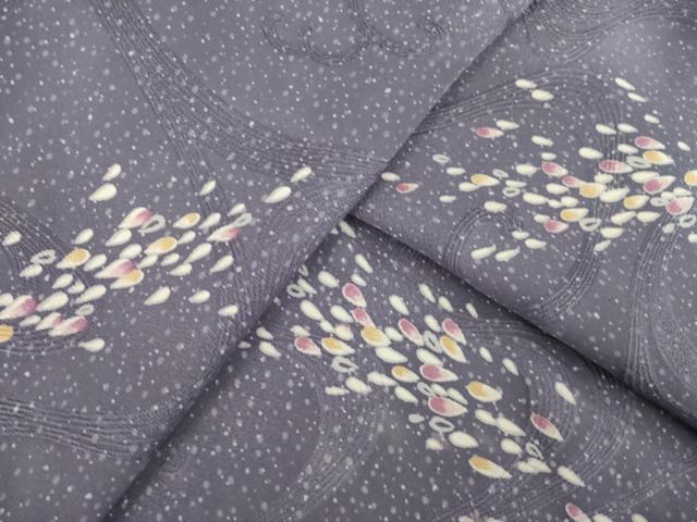平和屋着物●訪問着　流水文　正絹　逸品　AABL5478ck