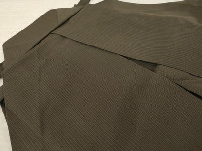 平和屋着物●男性　行灯袴　縞　正絹　逸品　AABL5485ck