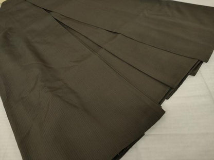 平和屋着物●男性　行灯袴　縞　正絹　逸品　AABL5485ck