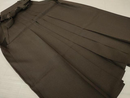 平和屋着物●男性　行灯袴　幾何学霞文　正絹　逸品　AABL5487ck