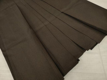 平和屋着物●男性　行灯袴　幾何学霞文　正絹　逸品　AABL5487ck