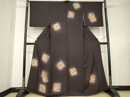 平和屋着物●訪問着　源氏香　暈し染め　金彩　正絹　逸品　AABL5503ck