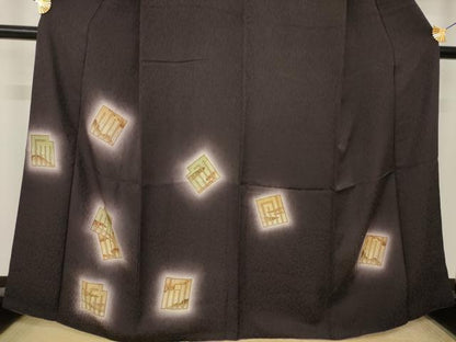 平和屋着物●訪問着　源氏香　暈し染め　金彩　正絹　逸品　AABL5503ck