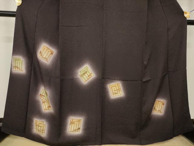 平和屋着物●訪問着　源氏香　暈し染め　金彩　正絹　逸品　AABL5503ck