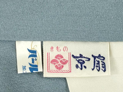 平和屋着物●訪問着　友禅　草花文　ロング丈　正絹　逸品　未使用　AABL5521ck
