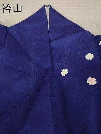 平和屋着物●豪華振袖　駒刺繍　流水花文　暈し染め　正絹　逸品　AABL5542ck
