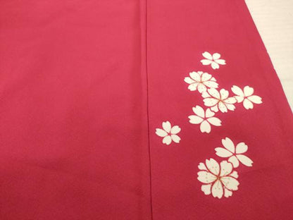 平和屋着物●豪華振袖　刺繍　流水花文　暈し染め　金銀糸　金銀彩　正絹　逸品　AABL5544ck