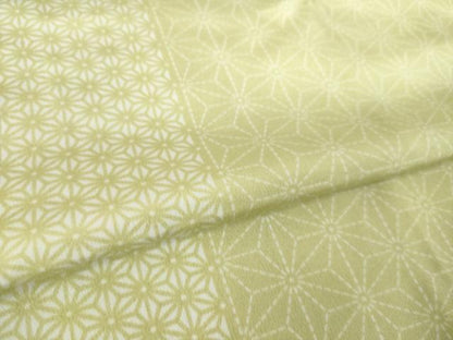 平和屋着物●長襦袢　無双仕立て　麻の葉間道　正絹　逸品　AABL5557ck