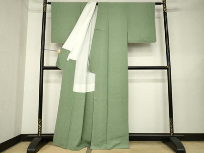 平和屋着物●江戸小紋　吉祥柄　京都きもの友禅扱い　正絹　逸品　未使用　AABL5559ck