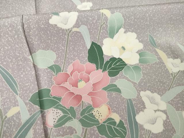平和屋着物●訪問着　友禅　花籬文　正絹　逸品　AABL5579ck