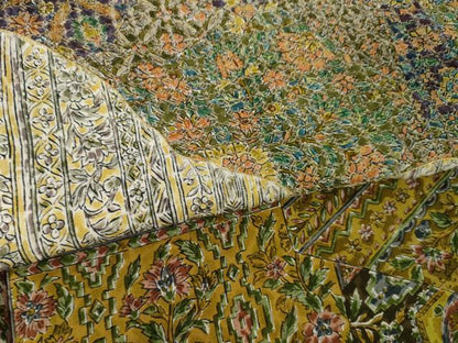 平和屋着物●訪問着　中国三大刺繍　スワトウ刺繍　汕頭刺繍　総刺繍　道長更紗花文　胴抜き仕立て　正絹　逸品　AABL5585ck