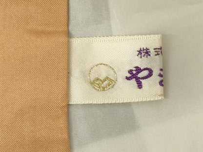 平和屋着物●本場米琉　置賜紬　琉球絣文様　やまと誂製　正絹　逸品　AABL5587ck