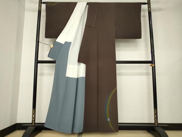 平和屋着物●世界的人形師　辻村寿三郎　ジュサブロー　訪問着　鈴蘭　スズラン　正絹　逸品　未使用　AABL5600ck