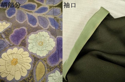 平和屋着物●TOKI志すい キモノモードオリジナルブランド　訪問着　辻が花　舞花文　暈し染め　銀通し地　正絹　逸品　AABL5618ck