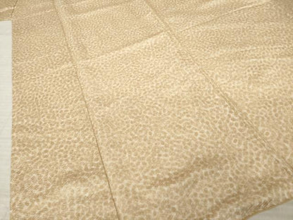 平和屋着物●上質な小紋　霞文　正絹　逸品　AABL5639ck