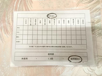 平和屋着物◎六通柄袋帯　唐織　孔雀羽文　金銀糸　正絹　逸品　AABL5741yx