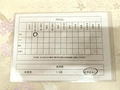 平和屋着物◎六通柄袋帯　唐織　枝花文　銀糸　正絹　逸品　AABL5768yx