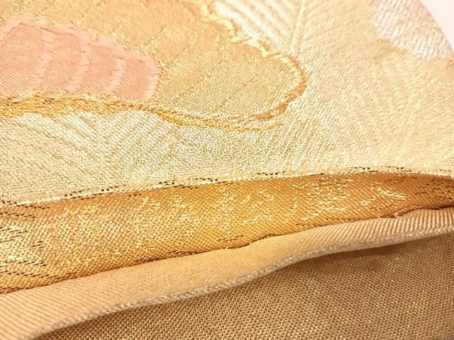 平和屋着物◎佐賀錦　六通柄袋帯　匠彩松慶文　金銀糸　正絹　逸品　AABL5827yx