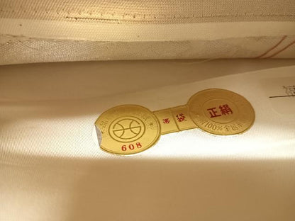 平和屋着物◎西陣　六通柄袋帯　唐織　山水桧扇文　金銀糸　正絹　逸品　AABL6000yx