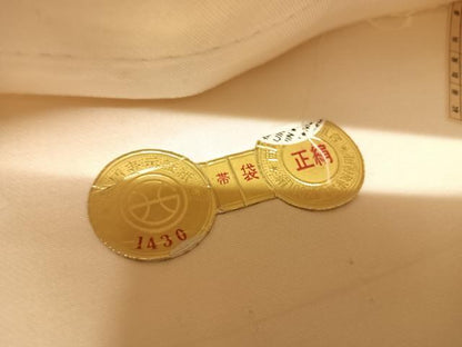 平和屋着物◎西陣　六通柄袋帯　唐織　舞花文　金銀糸　正絹　逸品　AABL6023yx