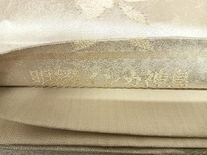 平和屋着物◎六通柄袋帯　明綴インカ神鳥　金銀糸　正絹　逸品　AABL6070yx
