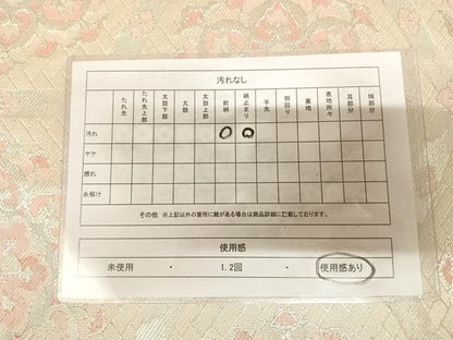 平和屋着物◎佐賀錦　六通柄袋帯　蜀江花文　銀糸　正絹　逸品　AABL6096yx