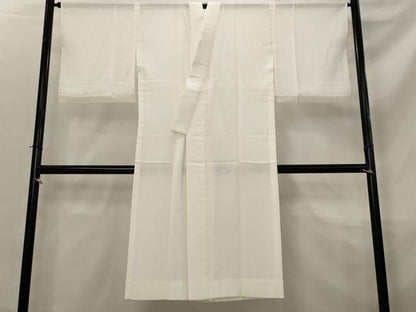 平和屋着物＊夏物　長襦袢　絽　白色　正絹　逸品　AABL6163st