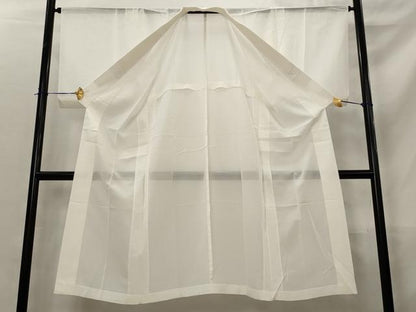 平和屋着物＊夏物　長襦袢　絽　白色　正絹　逸品　AABL6164st