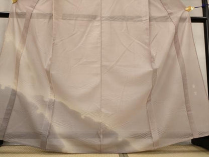 平和屋着物＊夏物　訪問着　紋絽　雪輪文　菊染　暈し染め　正絹　逸品　AABL6166st