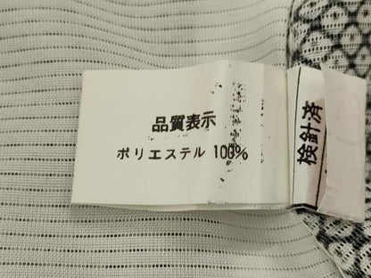 平和屋着物＊夏物　訪問着　絽　草葉文　銀彩　洗える着物　AABL6169st