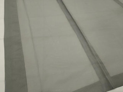 平和屋着物＊夏物　男性　長襦袢　絽　薄鈍色　洗える着物　AABL6175st