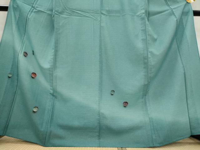 平和屋着物＊夏物　訪問着　絽縮緬　ビー玉　金彩　洗える着物　AABL6184st