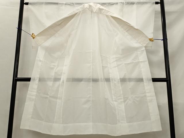 平和屋着物＊夏物　長襦袢　絽　白色　洗える着物　AABL6189st