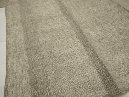 平和屋着物＊夏物　小紋　絽紬　立涌文様　正絹　逸品　AABL6190st