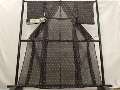 平和屋着物＊夏物　本場琉球絣　夏琉球　証紙付き　宮城清市作　正絹　逸品　AABL6201st