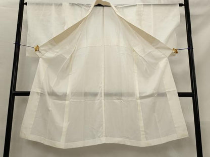 平和屋着物＊夏物　長襦袢　絽　白色　やまと誂製　正絹　逸品　AABL6208st