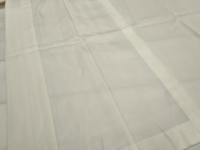 平和屋着物＊夏物　長襦袢　絽　白色　やまと誂製　正絹　逸品　AABL6208st