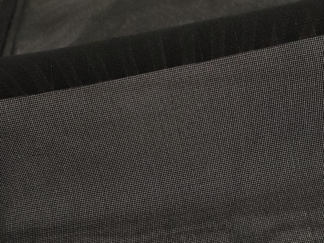平和屋着物＊夏物　小紋　二重紗　縞　黒地　銀糸　正絹　逸品　AABL6209st