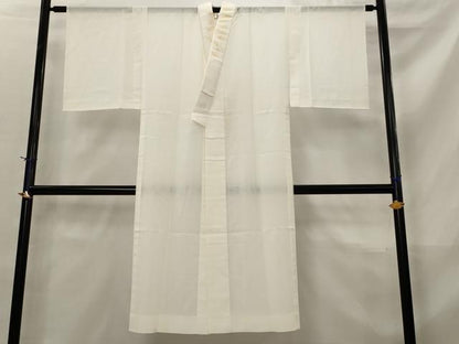 平和屋着物＊夏物　長襦袢　絽　白色　正絹　逸品　AABL6217st