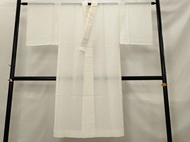 平和屋着物＊夏物　長襦袢　絽　白色　正絹　逸品　AABL6217st
