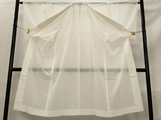 平和屋着物＊夏物　長襦袢　絽　白色　正絹　逸品　AABL6217st