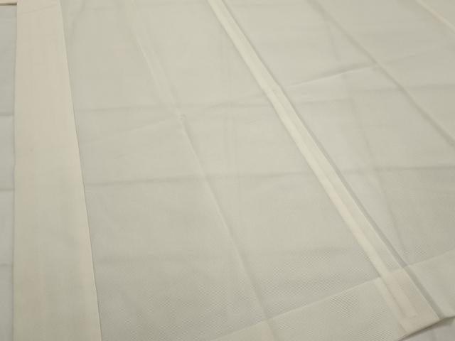 平和屋着物＊夏物　長襦袢　絽　白色　正絹　逸品　AABL6217st